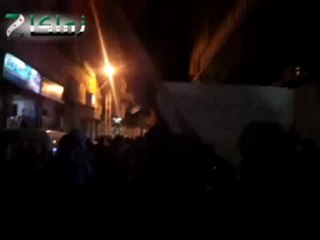 Syria فري برس ريف دمشق زملكا مظاهرة مسائية حاشدة 15 5 2012  ج1 Damascus
