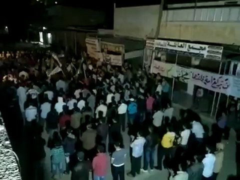 Syria فري برس حلب مدينة مارع ريف حلب مسائية نصرة لمدينة خان شيخون 15 5 Aleppo