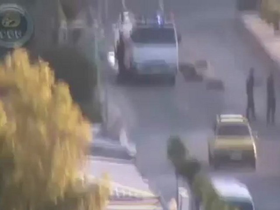 Syria فري برس ريف دمشق الكسوة أنتشار الحواجز الأمنية لعصابات الاسد  ج5 Damascus