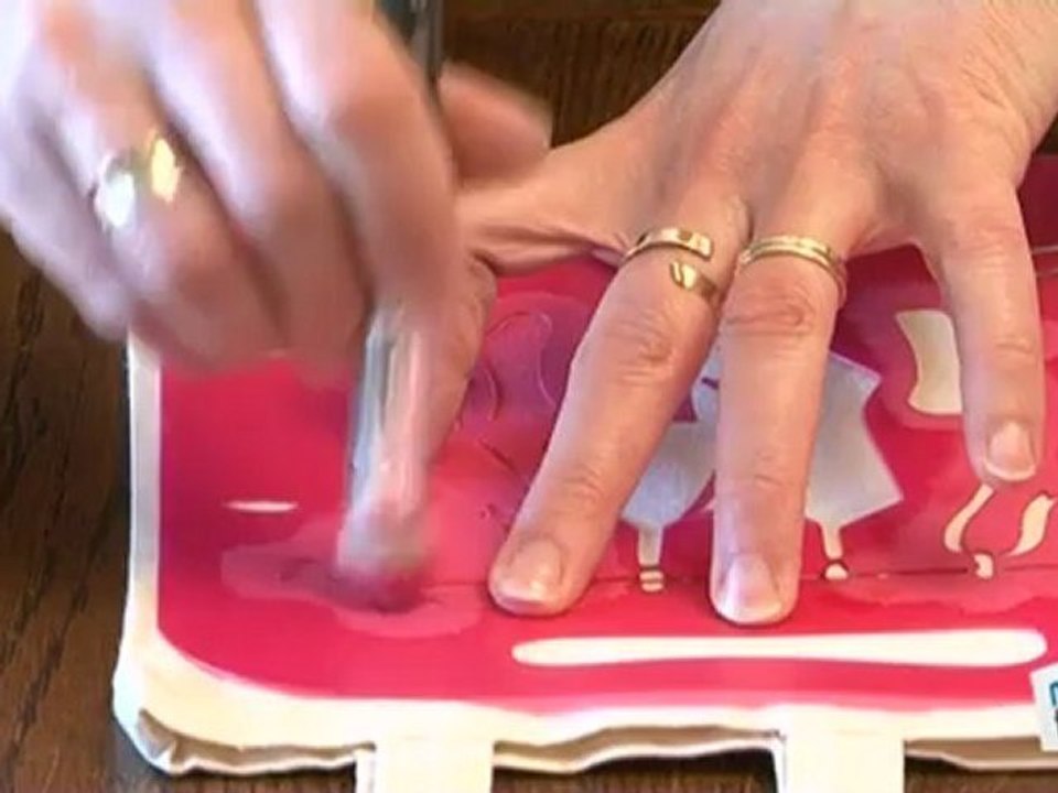 Sports Loisirs : Peinture textile : sac de rangement personnalisé