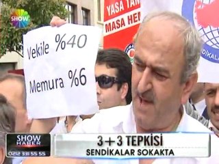 3+3 tepkisi - 15 Mayıs 2012
