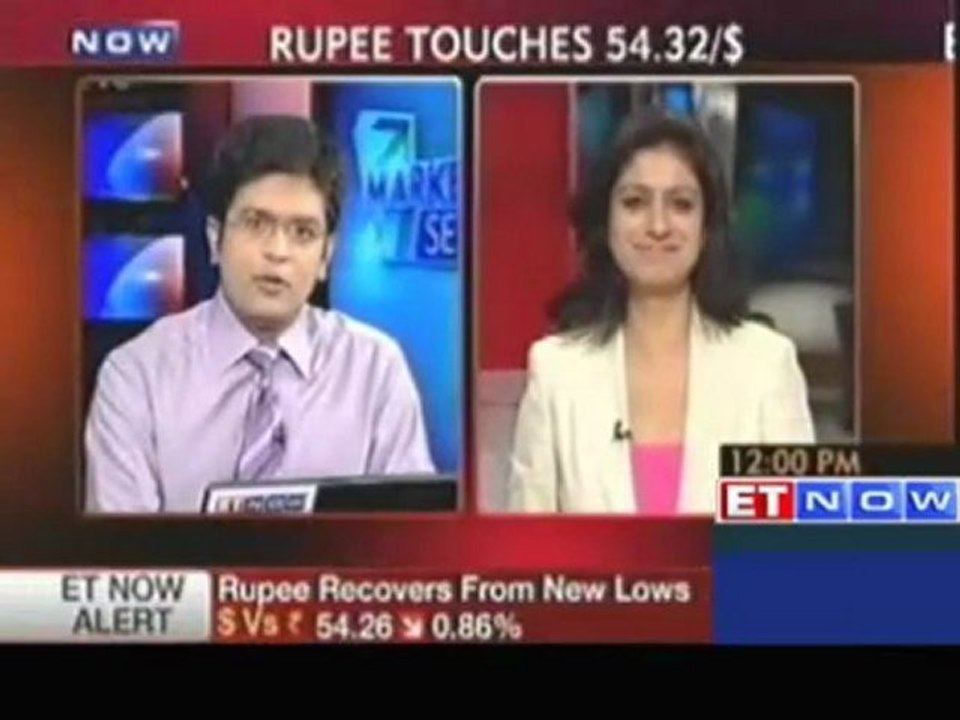 Rupee falls to all time low as risk aversion rules