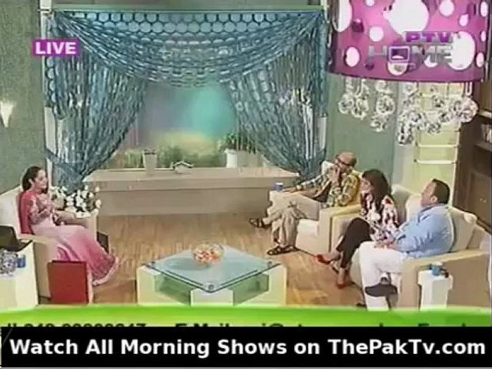 Morning With Juggun By PTV Home - 16th May 2012 - Part 3/4