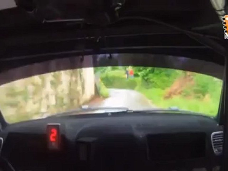 Cámara Interior Alberto Hevia-Alberto Iglesias (Skoda Fabia S2000), Rallye Cantabria Infinita 2011