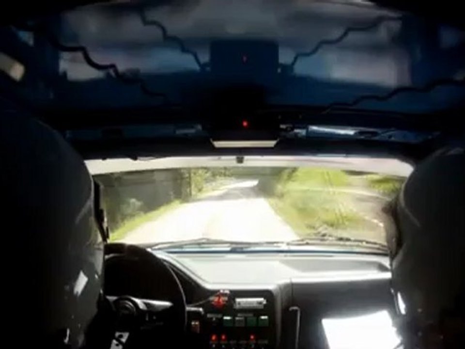 RALLYE Beaufortain 2012 - ES6 - CAMERA EMBARQUE