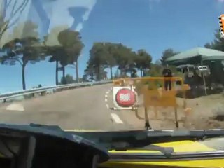 Cámara interior Fernando Hernández (Citroen ZX KC) Subida a Candelario 2011