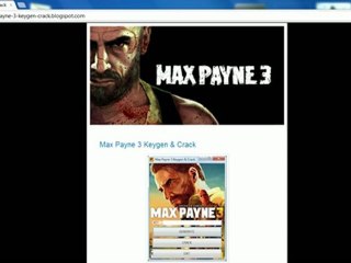 Max Payne 3 Keygen And Crack 100% working 2012