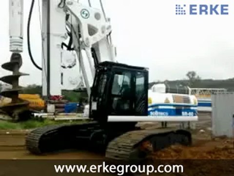 Erke Group, Soilmec SR-60 Piston Baskılı Fore Kazık Makinası Teslimat Öncesi Son Test - Alternatif Zemin
