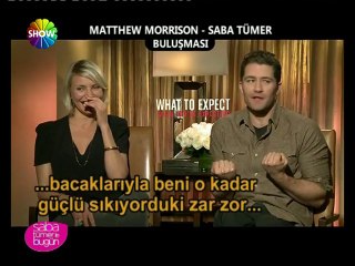 Saba Tümer - Cameron Diaz ve Matthew Morrison röportajı