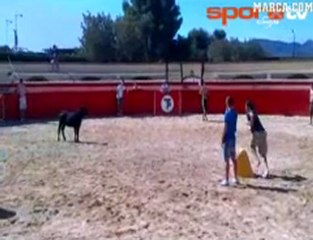 Mehmet Topal, matadorluğa özendi