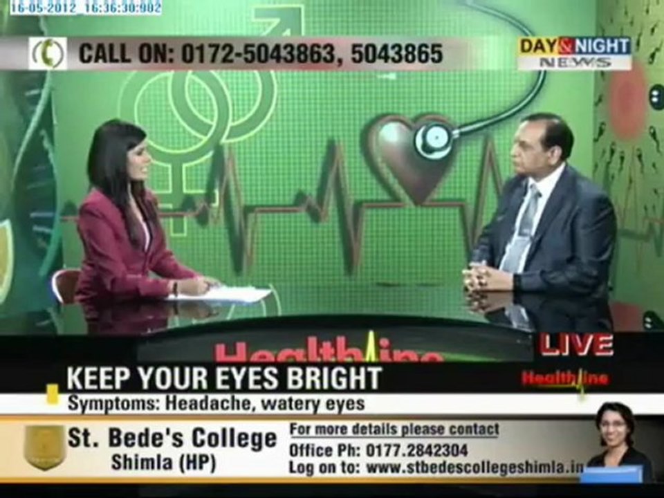 Health Line - Keep Your Eyes Bright - 16 May 2012 - Part 1
