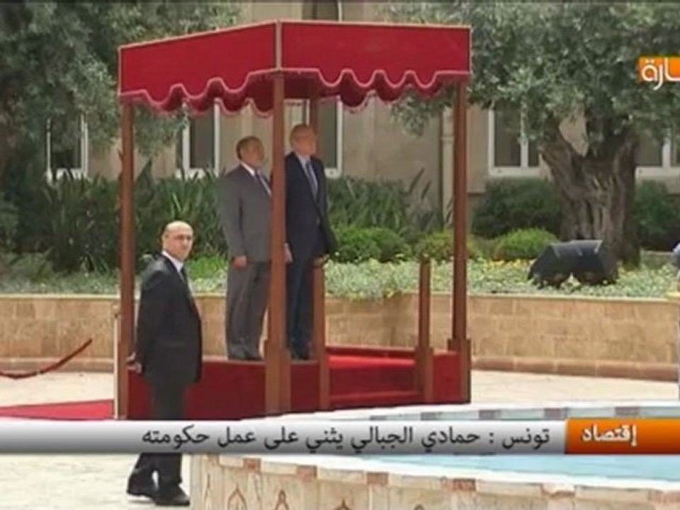 تونس  حمادي الجبالي يثني على عمل حكومته