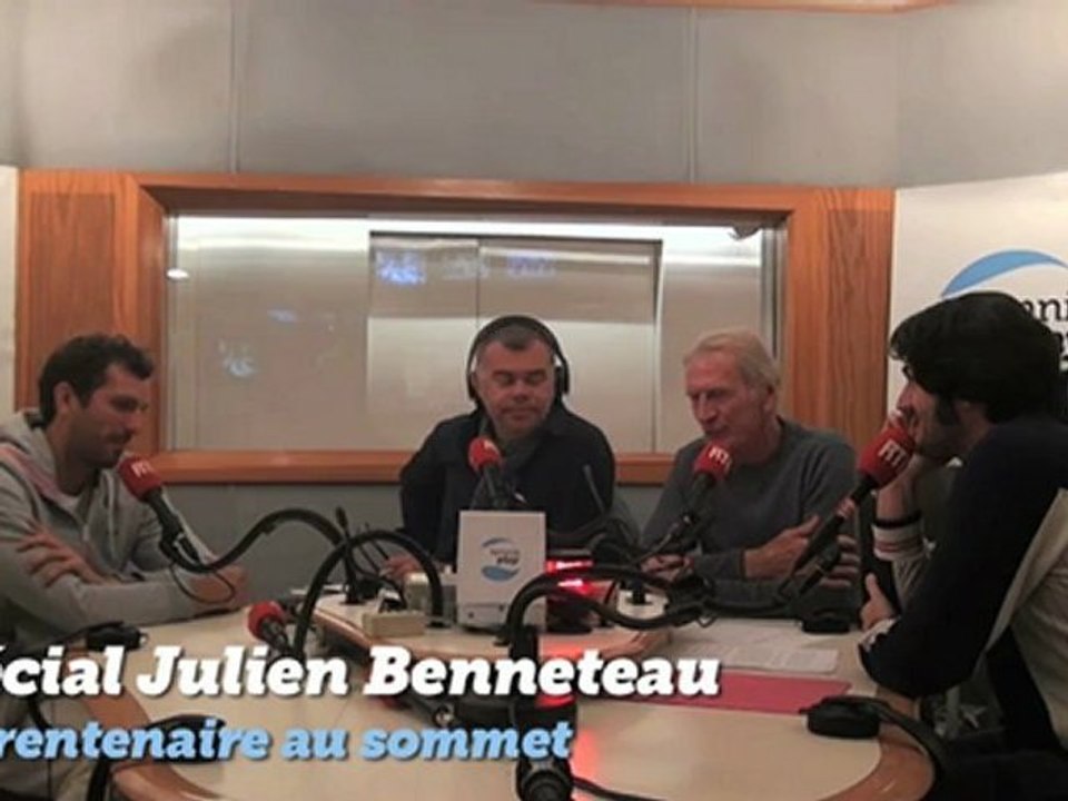 VIDEO : les meilleurs moments de l'émission "Radio Tennis Play" du 15 mai spéciale Julien Benneteau