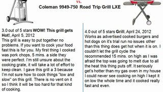 Char Broil Patio Bistro Infrared Gas Grill vs. Coleman 9949-750 Road Trip Grill LXE