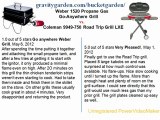 Weber 1520 Propane Gas Go-Anywhere Grill  vs. Coleman 9949-750 Road Trip Grill LXE