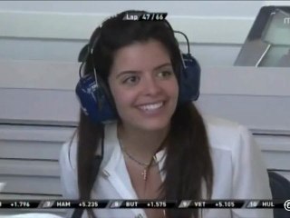 Gabriela Tarkanyi at Spanish GP, Sunday