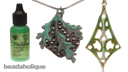 How to Use Vintaj Patinas and Glaze