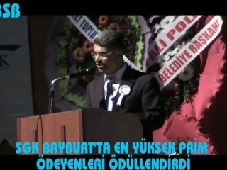 SGK Bayburt'ta en yüsek prim ödeyenleri ödüllendirdi-01
