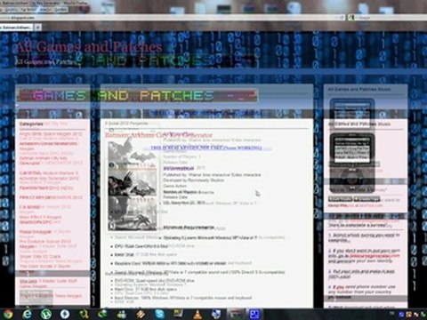 Batman Arkham City Keygen 2012