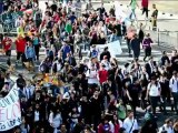 Estudantes, pais e professores unidos pela educação no Chile
