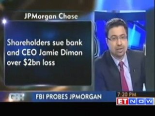 JPMorgan Chase shareholders sue CEO Dimon over $2bn loss