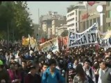 Students clash with police over Chile's education reforms