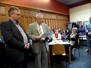 Inauguration et vernissage de l'exposition du CEDEES par un Nandrinois