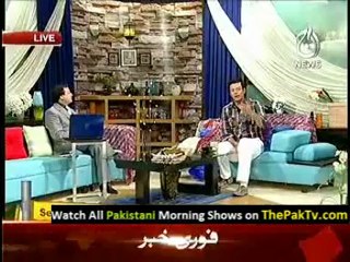 Aaj Subh with Ali Salman - 17th May 2012 - Part 2/3