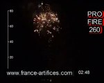feu d'artifice automatique PRO FIRE 260