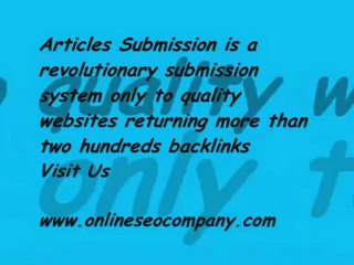 manual Article Submission