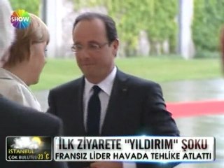 İlk ziyarete Yıldırım şoku - 16 mayıs 2012