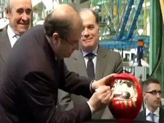 Presentación en Ávila del nuevo modelo de camión ligero de Nissan