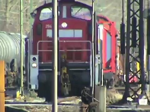 Rangierbahnhof Köln-Gremberg, BR139, BR155, BR189, 2x BR140, BR185, BR294