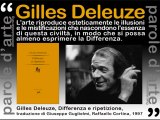 Francesco Tadini con Spazio Tadini - news video Parole d'Arte, Gilles Deleuze