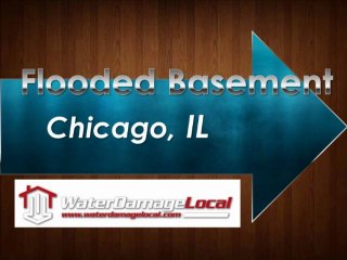 Basement Flooding from Chicago, IL