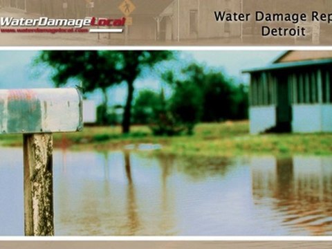 Detroit Water Damage Repair - Fix Your Basement Flooding