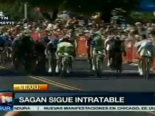 Ciclista eslovaco Sagan lidera Vuela a California