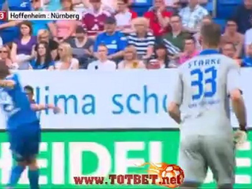 Хоффенхайм - Нюрнберг (2-3) 28.04.2012