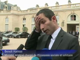 Premier conseil des ministres sous François Hollande