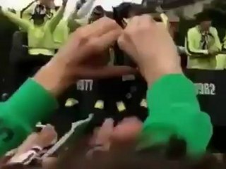 Juve, Giaccherini e lo striscione polemico