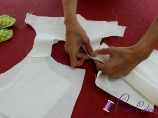 cours de couture - comment coudre une robe pour petite fille - Tuto de couture