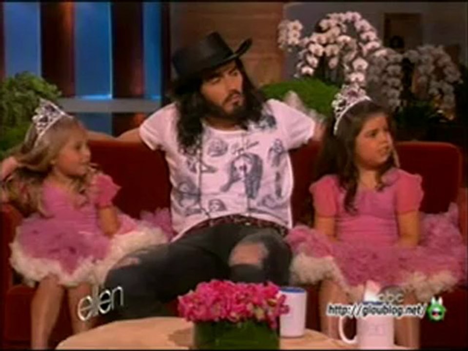 Russell Brand Meets Sophia Grace And Rosie May 17 2012