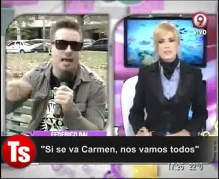 FEDERICO BAL HABLA SOBRE LA POSIBLE RENUNCIA DE SU MADRE AL BAILANDO