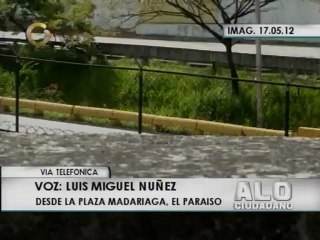 Tensa calma en Plaza Madariaga