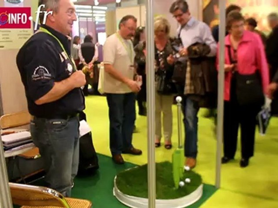 Concours Lépine 2012 : Positionneur pour balle de golf