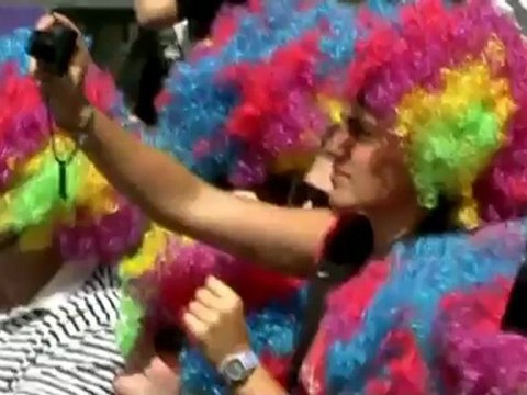 Ben Stiller joins co-stars in Cannes for launch of Madagascar 3: Europe's Most Wanted .