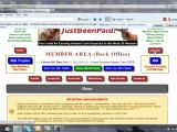 Como Ganhar $ 1700 Dolares Dia no JustbeenPaid  (Prova - Back Office)