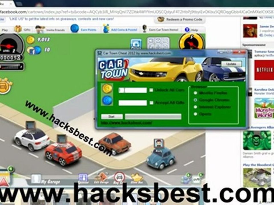 Car Town - Hack Cheat - FREE Download May 2012 Update