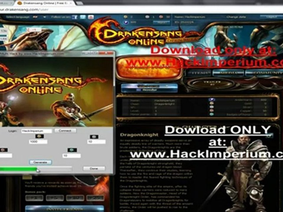 Drakensang Online % Hack Cheat % FREE Download May 2012 Update