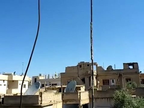 Syria فري برس درعا اطلاق النار من قبل عصابات الامن 17 5 2012 2 Daraa